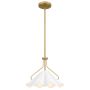 Quoizel Mejia QZ-MEJIA-1P-S-AB Pendelleuchte 1x60W/E27 IP20
