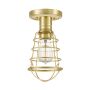 Quoizel Mixon QZ-MIXON-SF-BB Deckenleuchte 1x60W/E27