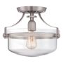 Quoizel PENN STATION QZ-PENN-STATION-F-BN Deckenlampe 1x60W/E27