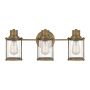 Quoizel Riggs QZ-RIGGS3-BATH-WS Wandleuchte 3x40W/E27 IP44