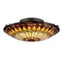 Quoizel WEST END QZ-WEST-END-F Deckenleuchte 2x75W/E27
