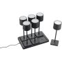 Trio FERNANDEZ R54096632 Tischleuchte 6x1w/led 2700+4000+6000k 130lm ip20