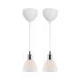 Nordlux RAY 63233033 Pendelleuchte 2x40W/E14 IP20