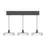Maytoni Float MOD498PL-L25BK Pendelleuchte 3x25W/LED 3000K 2000lm IP20