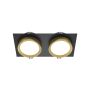 Maytoni Hoop DL086-02-GX53-SQ-BG Einbau-Downlight 2x15W/GX53 IP20
