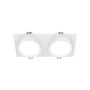 Maytoni Hoop DL086-02-GX53-SQ-W Einbau-Downlight 2x15W/GX53 IP20