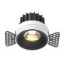 Maytoni Round DL058-12W3K-TRS-B Einbau-Downlight 1x12W/LED 3000K 880lm IP20