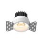 Maytoni Round DL058-7W3K-TRS-W Einbau-Downlight 1x7W/LED 3000K 460lm IP20