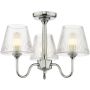 Dar Lighting Rimaz RIM5350 Deckenlampe 3x5w/G9 IP44