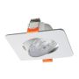 Light Prestige Plus LP-1506/1RS WH Square Einbau-Downlight 1x7W/LED 3000K|4000K|6000K IP20