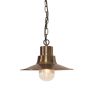 Elstead Lighting SHELDON SHELDON-CH-BR Pendelleuchte 1x60W/E27 IP44
