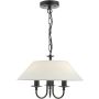 Dar Lighting Sivan SIV0322 Kronleuchter 3x25w/e14