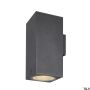 SLV ENOLA SQUARE 1003438 Wandleuchte 2x55W/LED 3000/4000K 5400/6000LM IP65