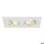 SLV NEW TRIA 1 SET 113921 Einbau-Downlight 2x14W/LED 3000K 1250LM IP20