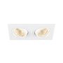 SLV NEW TRIA® 1008511 Einbau-Downlight 2x13.6W/LED 2700K 1220lm