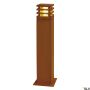 SLV RUSTY 229421 Stehlampe 1x11W/E27 IP55