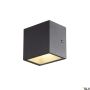 SLV SITRA 1002032 Wandleuchte 2x11W/LED 3000/4000K 1100/1270LM IP44