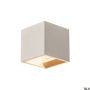 SLV SOLID CUBE 1000910 Wandleuchte 1x25W/G9 IP20