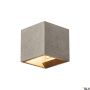 SLV SOLID CUBE 1000911 Wandleuchte 1x25W/G9 IP20