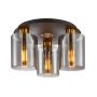 Italux Sardo SPL-5581-3SC-BRO-SG Deckenleuchte 3x40W/E27 IP20