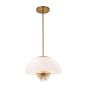 Elstead Lighting Staring STARING-3P-DG-OPAL Pendelleuchte 3x40W/E14 IP20