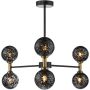 Dar Lighting Takara TAK0654-21 Deckenlampe 6x20w/g9 ip20
