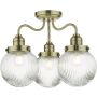 Dar Lighting Tamara TAM5375-IP44 Deckenlampe 3x40w/e14 ip44