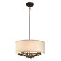 Elstead Lighting Taiko TAIKO-3P Pendelleuchte 3x60W/E27