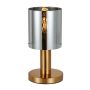 Italux SARDO TB-5581-1-BRO+SG Tischleuchte 1x40W/E27 IP20