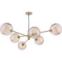 Dar Lighting Vignette VIG0645-11 Pendelleuchte 6x40w/g9 ip20