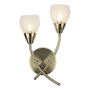 Dar Lighting VILLA VIL0975 Wandleuchte 2x40W/G9 IP20