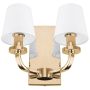 Cosmolight NEW YORK W02510AU-WH Wandleuchte 2x40w/E14 IP20