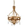 Elstead Lighting WINDSOR WINDSOR4-GOLD Kronleuchter 4x60W/E14