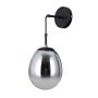 Italux Meolo WL-40825-1-BK Wandleuchte 1x40W/E14 IP20