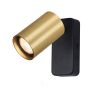 Italux Nesto WL-23436-1-BK-GD Wandleuchte 1x10W/GU10 IP20