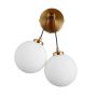 Italux Perlos WL-54456-2-HB Wandleuchte 2x5W/G9 IP20