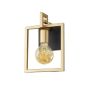 Italux PRIMERO WL-44003-1-BK-GD Wandleuchte 1x60W/E27 IP20