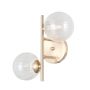 Italux Toledo WL-40717-2-HBR Wandleuchte 2x5W/G9 IP20