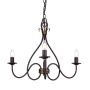 Elstead Lighting WINDEMERE WM3 Kronleuchter 3x60W/E14