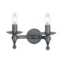 Elstead Lighting WARWICK WR2-GRAPHITE Wandleuchte 2x60W/E14