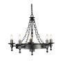 Elstead Lighting WARWICK WR5-GRAPHITE Kronleuchter 5x60W/E14