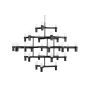 King Home ATOMIC GRANDE XCP9120-30.BLACK Kronleuchter 30x10W/G9 IP20