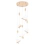 King Home BUTTERFLY DISC XCP8737-5 Pendelleuchte 5x11W/LED 3000K 4400LM IP20