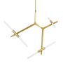 King Home CANDELABR XCP8053-6.GOLD Pendelleuchte 4x3,5W/G9 IP20