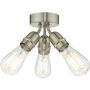 Dar Lighting Yao YAO0338 Deckenlampe 3x60w/e27 ip20