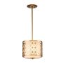Elstead Lighting Ziggy ZIGGY-1P-S-LG Pendelleuchte 2x40 W/E14