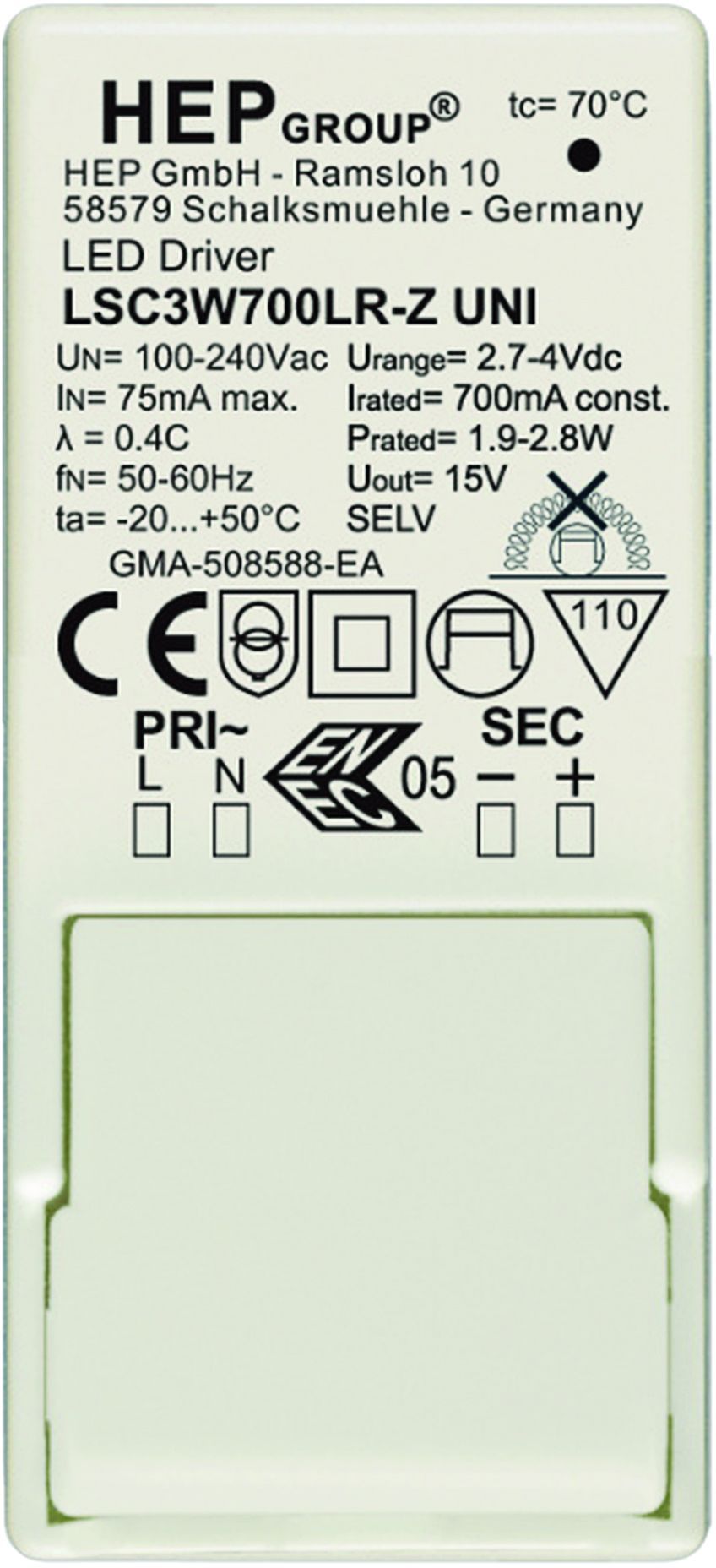 Astro Lighting-LED DRIVER-6008093-AST6008093