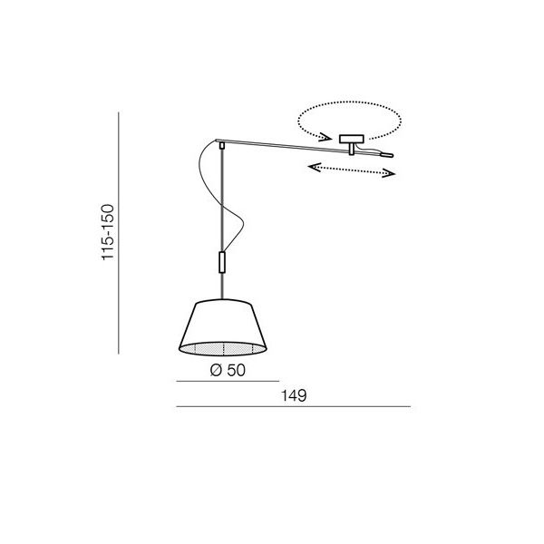 AZzardo-MALAGA LAMPBODY-AZ2313-AZZAZ2313