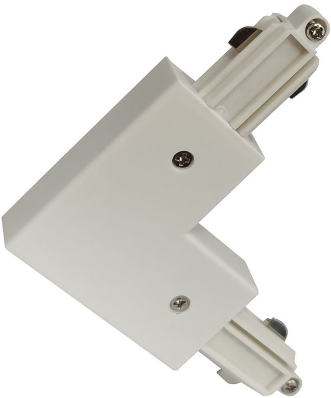 Italux-Marvi Track Connector-TRL-H1C-CONN-L-RT-WH-ITXTRL-H1C-CON-LRT-W