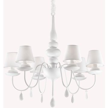 Ideal Lux BLANCHE 035581 Kronleuchter 6x40W/E14 ip20